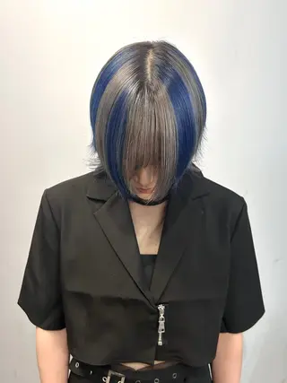 ショート F-card所属・shiga mariaのヘアスタイル