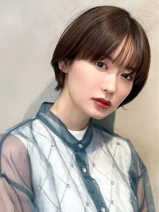 ショート ショート/ボブ manakaのヘアスタイル