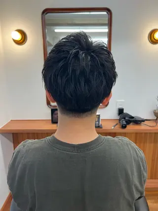 ショート メンズ メンズカット✂️ スキンフェード伊藤陸のヘアスタイル