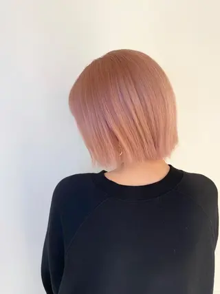 ショート カラー 美髪カラー✨本間 貴広のヘアスタイル