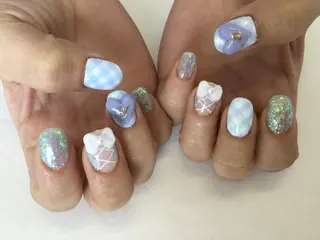 ネイル 💎🐰 saki. m 🐰💎のネイルデザイン