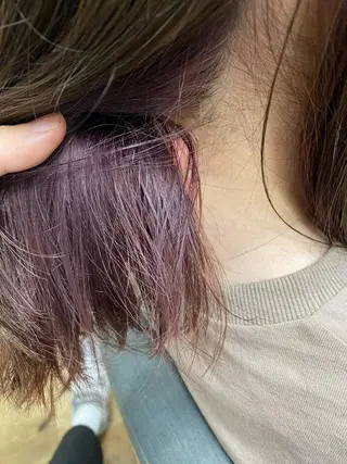 セミロング TELA HAIR 岩槻 高梨のヘアスタイル