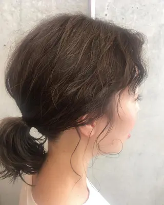 ミディアム HARU /stylistのヘアスタイル