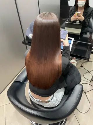 ロング 松尾 祐輝のヘアスタイル