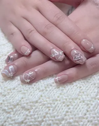 ネイル 🦋y y Nail 🤍のネイルデザイン