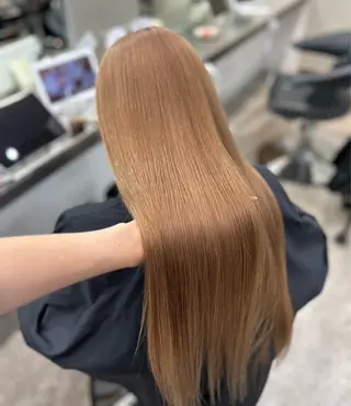 ロング カラー 小林 円香のヘアスタイル