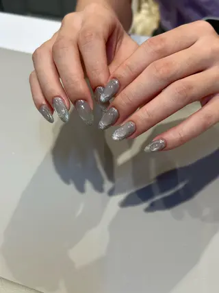 ショート カラー パーマ ヘアアレンジ メンズ キッズ ネイル マツエク・マツパ アイブロウ ar. harajukuのネイルデザイン