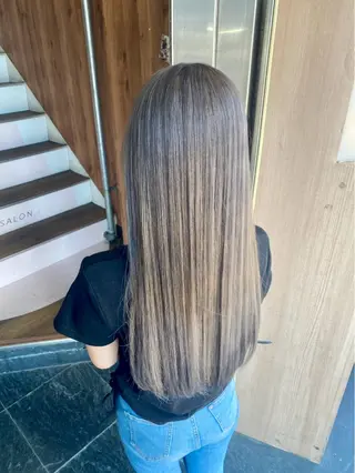 セミロング 坂井 拓未のヘアスタイル