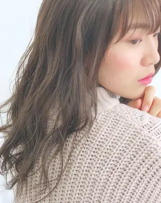 ロング カラー 日高 香織のヘアスタイル