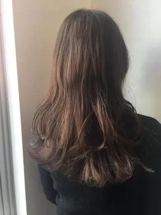 セミロング カラー TOWA 野村　コウダイのヘアスタイル