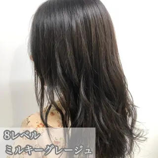 セミロング カラー ヘアアレンジ 🌼原宿JUICE／ official🌼のヘアスタイル