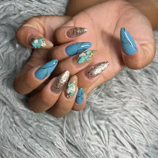 カラー ネイル nail salon LNのネイルデザイン