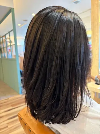ミディアム ラプチャー 渡辺郁哉のヘアスタイル