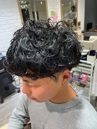 パーマ メンズ hair Luana所属・🦋きょういち 🦋のヘアスタイル