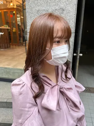 ロング カラー THINK SHOP sakiのヘアスタイル