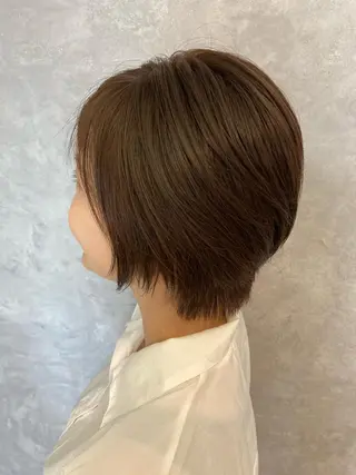 ショート カラー 五月女 隼人のヘアスタイル