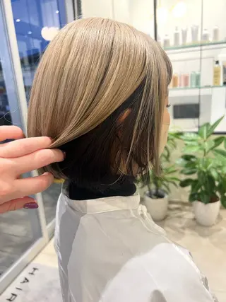 ショート カラー 髪質改善 すずきひじりのヘアスタイル