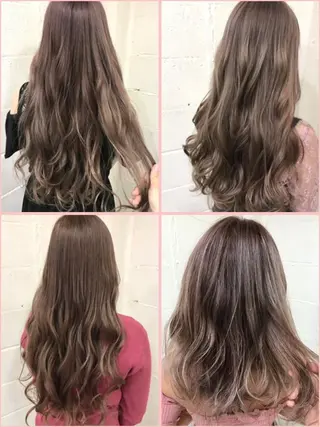 ロング カラー イズ ミのヘアスタイル
