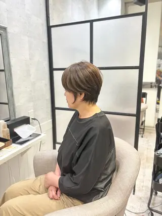 ショート カラー Sokai Naokoのヘアスタイル