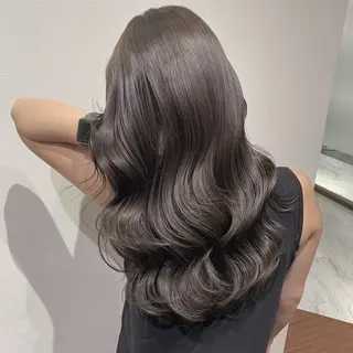 ロング カラー こやま さなのヘアスタイル