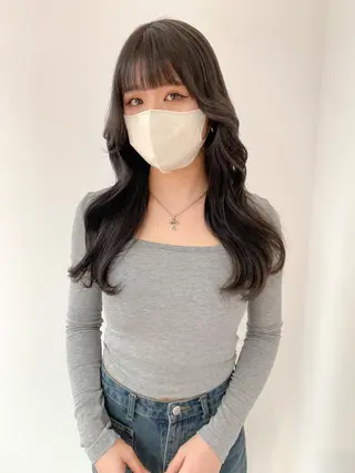 ロング 髪質改善韓国レイヤー SHIORI🦋のヘアスタイル