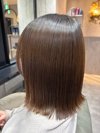 ショート ✨似合わせボブ✨ 縮毛矯正のヘアスタイル