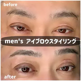 メンズ アイブロウ アイラッシュK 松村　紗江のマツエク・マツパデザイン