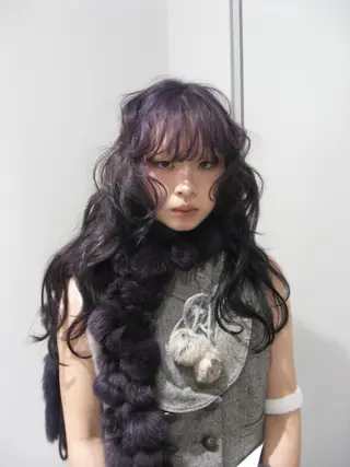 ロング 🐰カラーモデル🐰 mihoのヘアスタイル