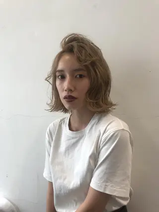 ショート サイレント美容師 アイリィのヘアスタイル
