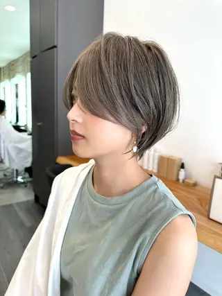 ショート VIEW EHIME ☆ ハマダ アキラのヘアスタイル