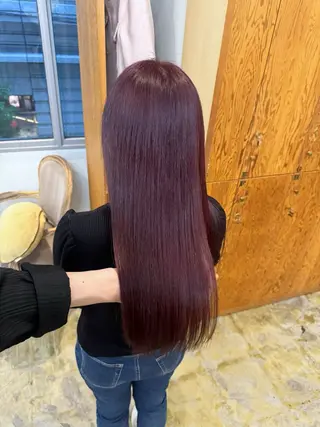 ロング カラー Honoka👧🏼 ルーツ、グラデ特化のヘアスタイル