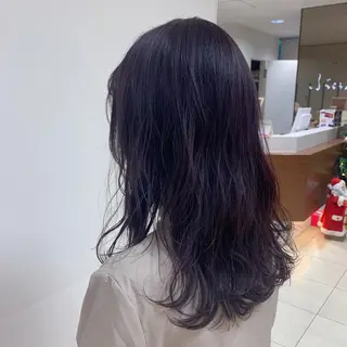 セミロング カラー ヘアアレンジ 【Sweep】おじま のぞみのヘアスタイル