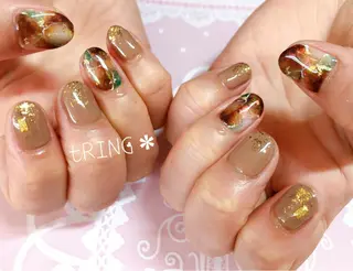 ネイル tRING＊ しいの木台のネイルデザイン