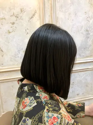 ミディアム 鷺沼駅徒歩1分 キシタクのヘアスタイル