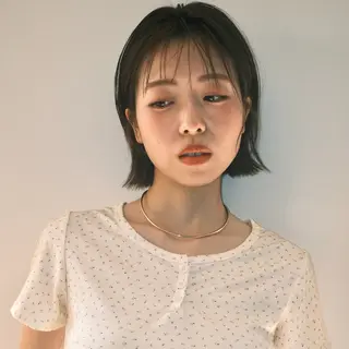 ショート カラー パーマ/透明感カラー 元町🌱takutoのヘアスタイル