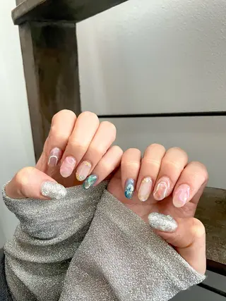ネイル 甲府市徳行 🧸prunelleのネイルデザイン
