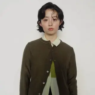 ショート カラー 熊谷 由貴のヘアスタイル