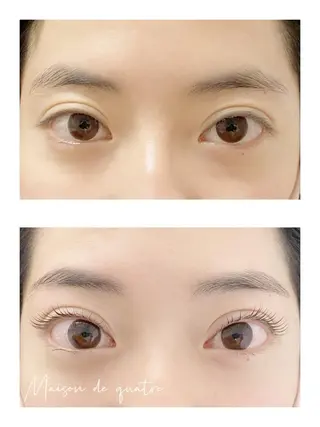 マツエク・マツパ Maison de quatreのマツエク・マツパデザイン