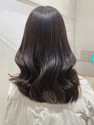 セミロング ✨くびれスタイル✨️ 戸嶋穂乃香のヘアスタイル