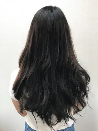ロング カラー 吉森 満俊のヘアスタイル