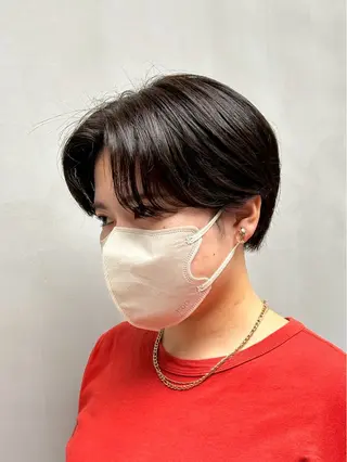 ショート 横田 七美のヘアスタイル