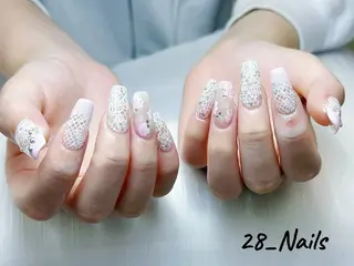 ロング トゥー フエンのネイルデザイン