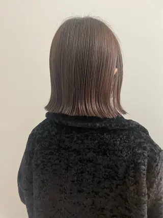 セミロング 山田 遥真のヘアスタイル