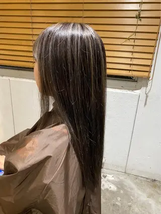 ロング カラー 長濱 俊のヘアスタイル