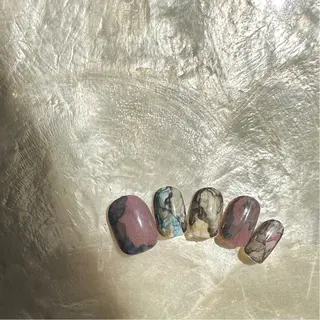 ショート ネイル 🪞KAPE NAIL 🪞のネイルデザイン
