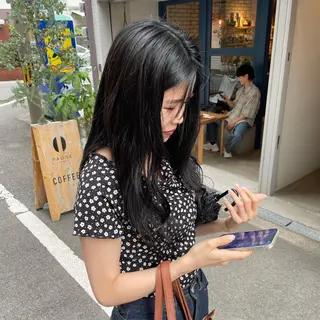 ロング fubuki🪷 似合わせカットカラーのヘアスタイル