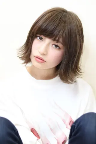 ショート カラー パーマ 及川 翔のヘアスタイル