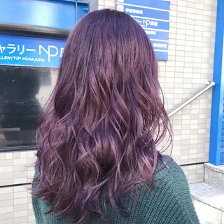 セミロング カラー ヘアアレンジ Zina渋谷エリア マネージャShionのヘアスタイル