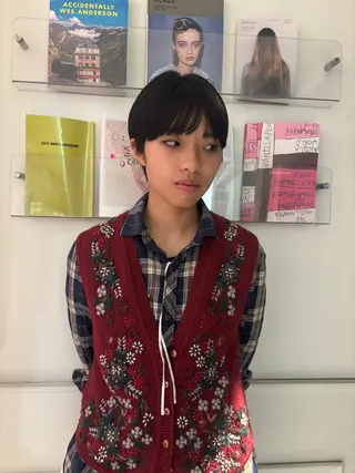 ショート saya/似合わせ /透明感カラーのヘアスタイル