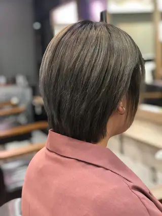 ショート ベイリコルド　アトリ 店長　宮城一真のヘアスタイル